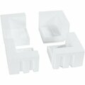 Bsc Preferred 4-7/8 x 4 x 3 1/4'' Foam Corners, 320PK PF202